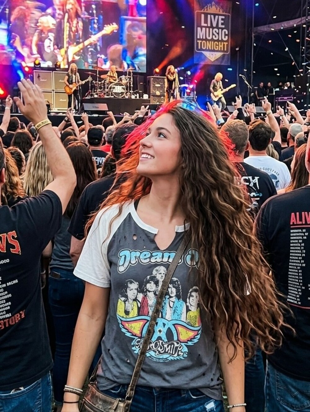 Trunk LTD Destroyed Aerosmith Tee S